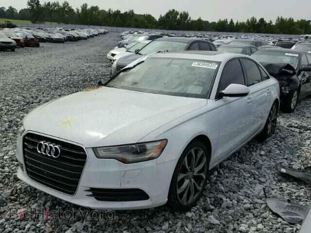2013 AUDI A6 - VIN: WAUGFAFC4DN036395 - Фото 2