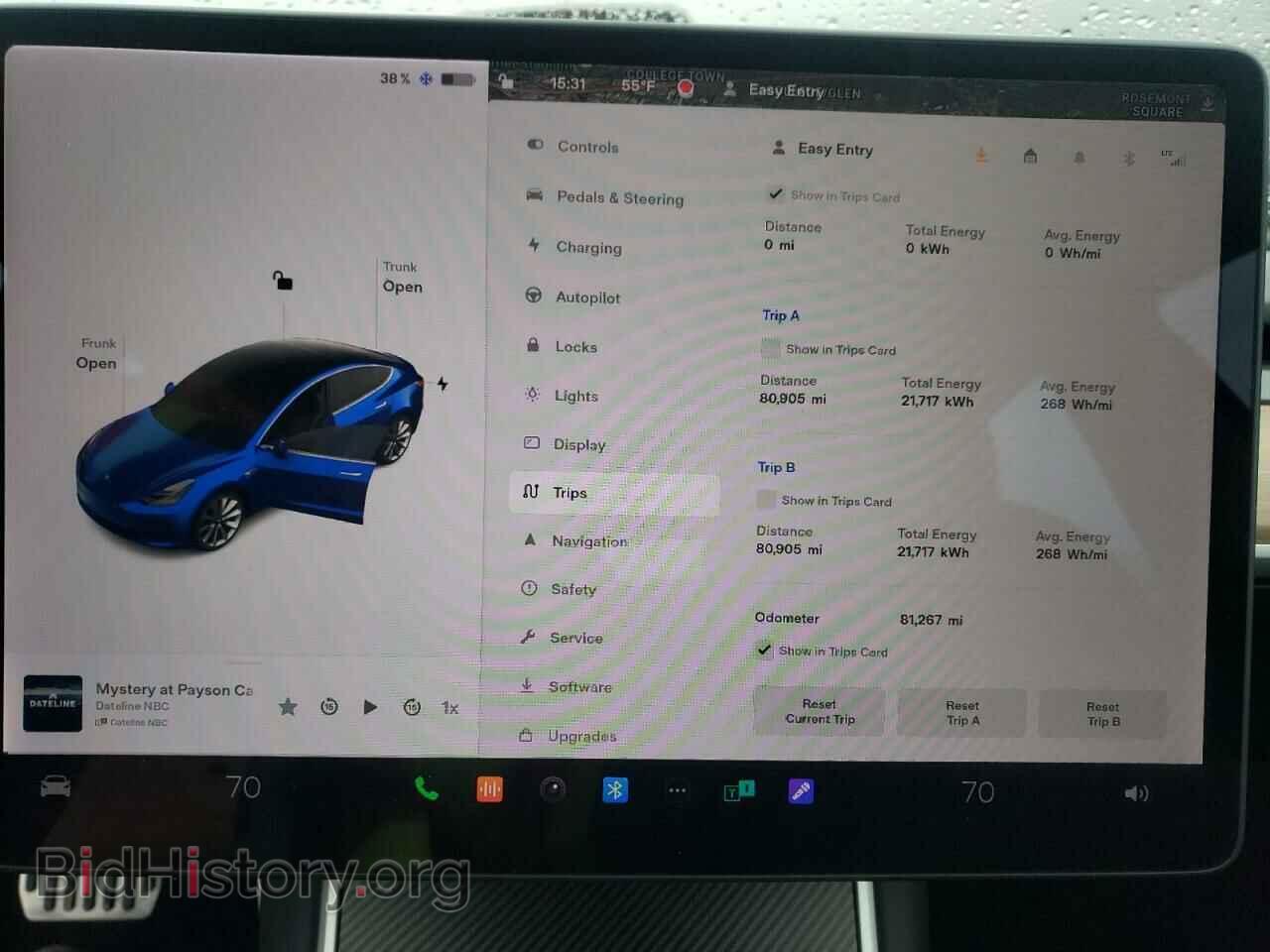 2018 TESLA MODEL 3 - VIN: 5YJ3E1EA7JF003731 - Фото 9