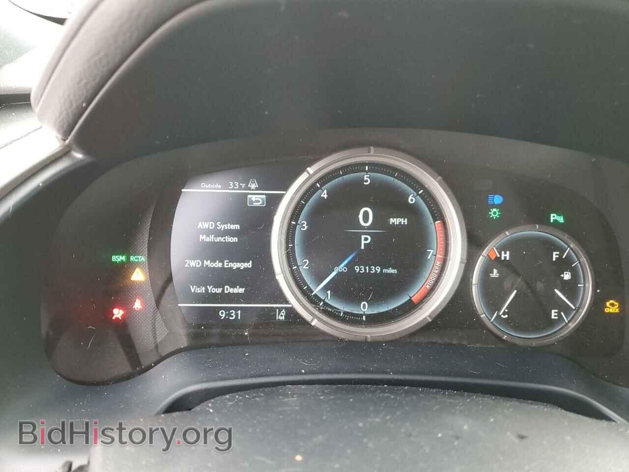 2016 LEXUS RX350 - VIN: 2T2BZMCA2GC041414 - Фото 9