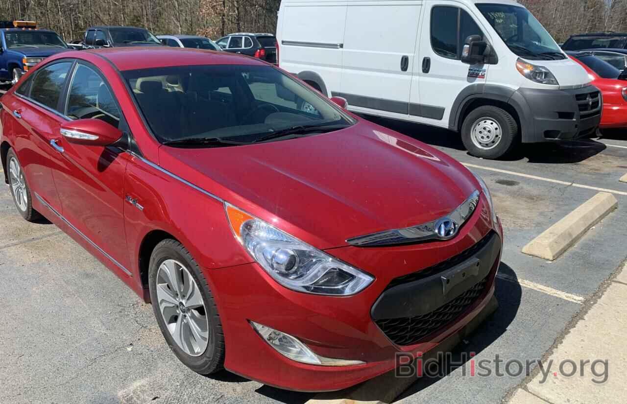 Photo KMHEC4A41DA087361 - HYUNDAI SONATA 2013