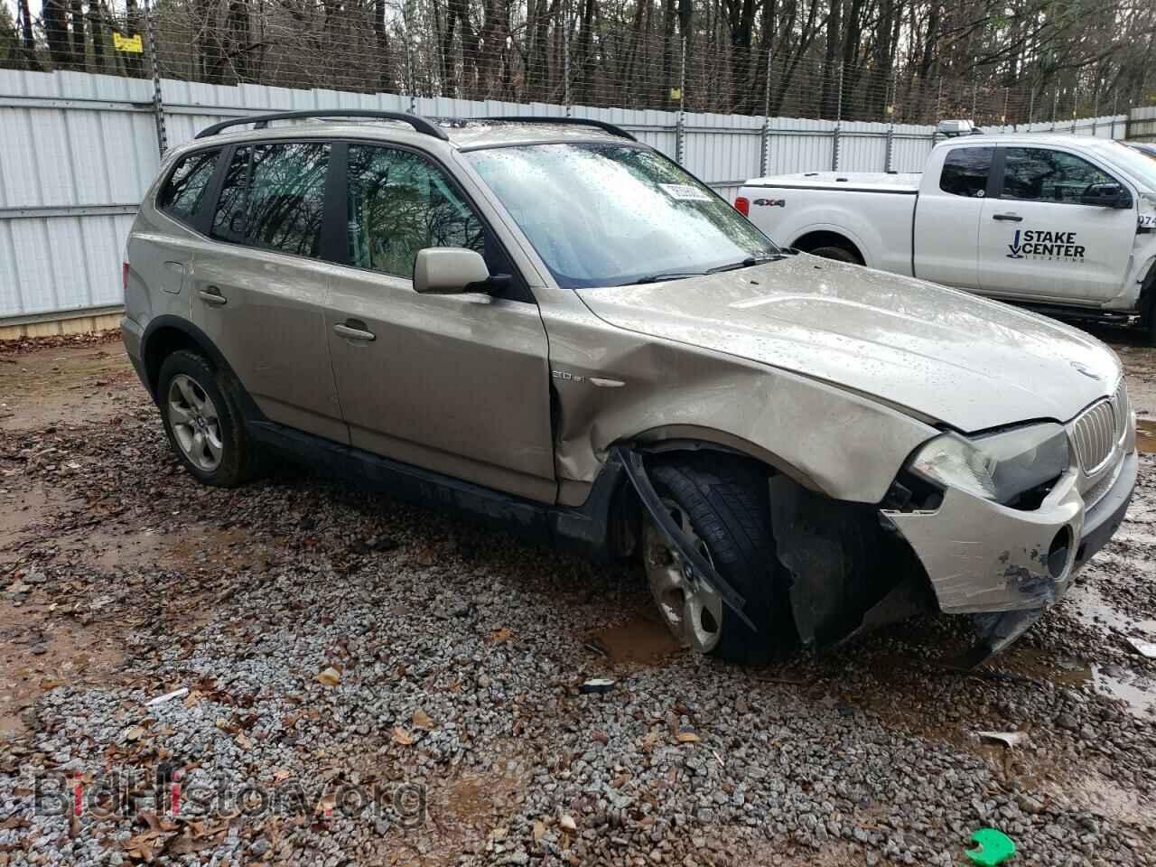 2007 BMW X3 - VIN: WBXPC93457WF21589 - Фото 4