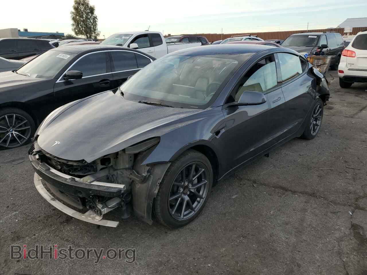 Photo 5YJ3E1EA2MF021798 - TESLA MODEL 3 2021