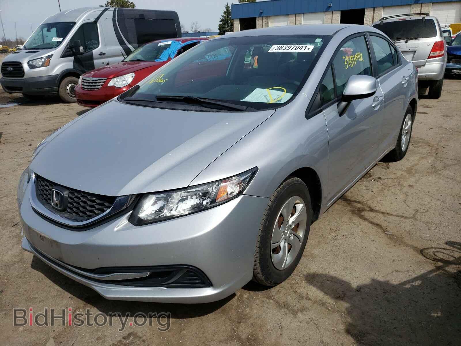 2013 HONDA CIVIC - VIN: 19XFB2F59DE096632 - Фото 2