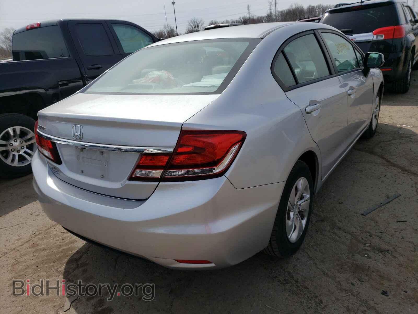 2013 HONDA CIVIC - VIN: 19XFB2F59DE096632 - Фото 4