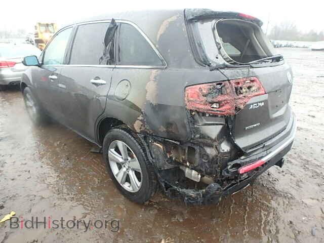 2012 ACURA MDX - VIN: 2HNYD2H36CH515838 - Фото 3