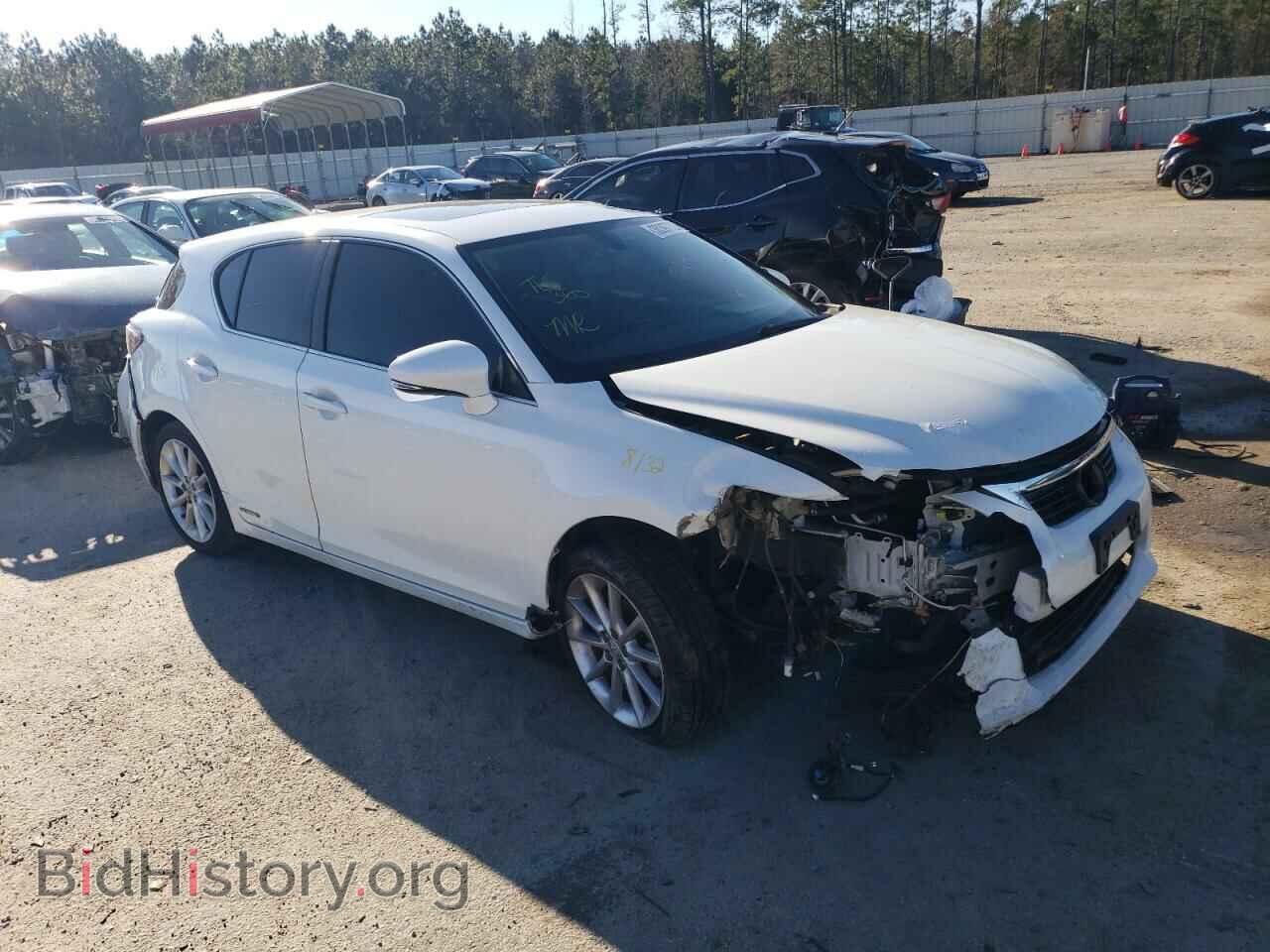 2012 LEXUS CT 200 - VIN: JTHKD5BH6C2105193 - Фото 4