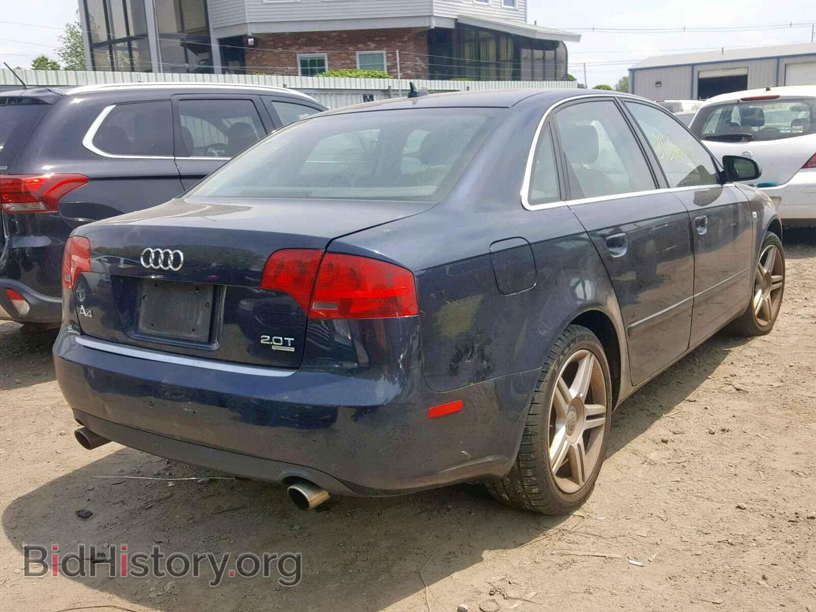 2007 AUDI A4 - VIN: WAUDF78E57A054582 - Фото 4