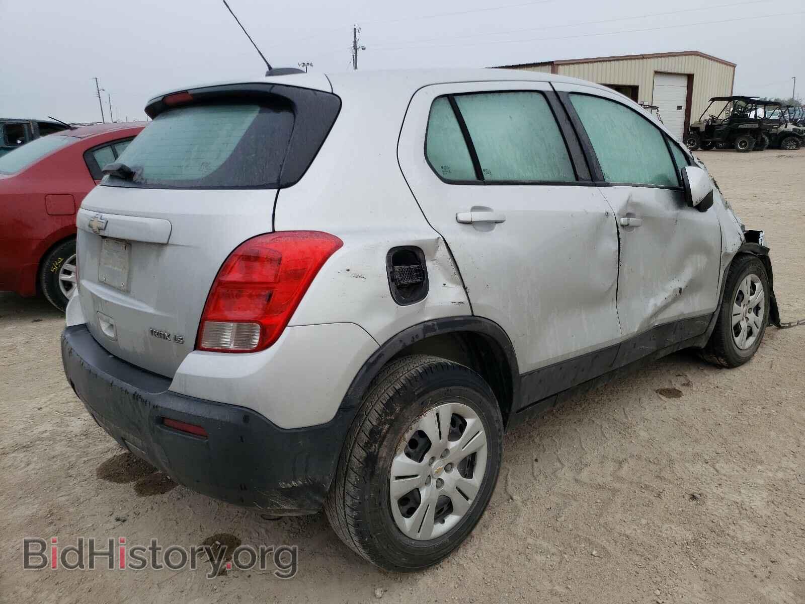 2015 CHEVROLET TRAX - VIN: 3GNCJKSB8FL256023 - Фото 4