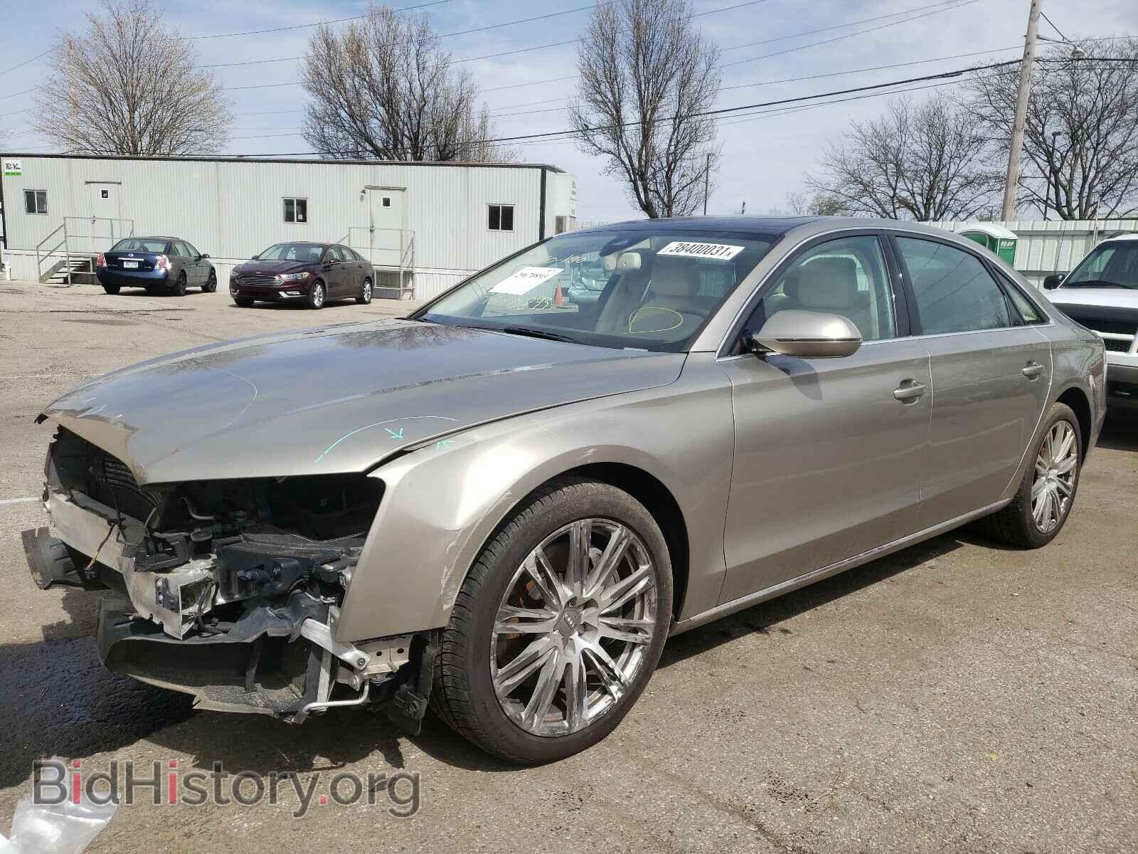 2013 AUDI A8 - VIN: WAUR2AFD1DN019289 - Photo 2