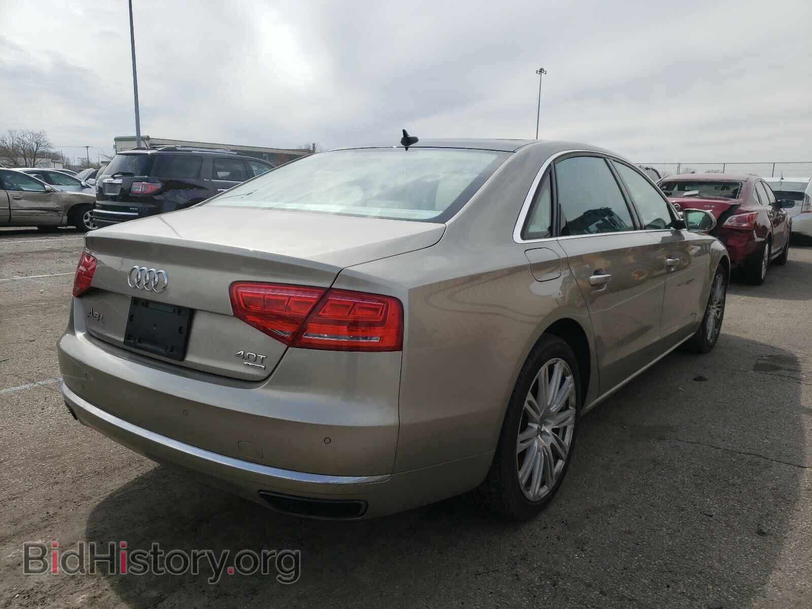 2013 AUDI A8 - VIN: WAUR2AFD1DN019289 - Photo 4
