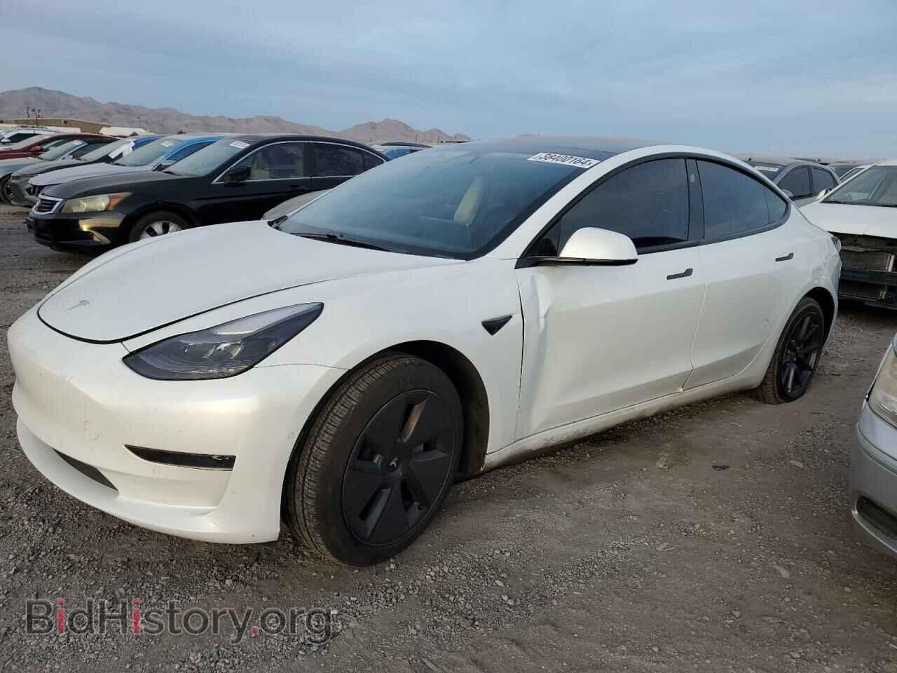 Фотография 5YJ3E1EA6MF017558 - TESLA MODEL 3 2021