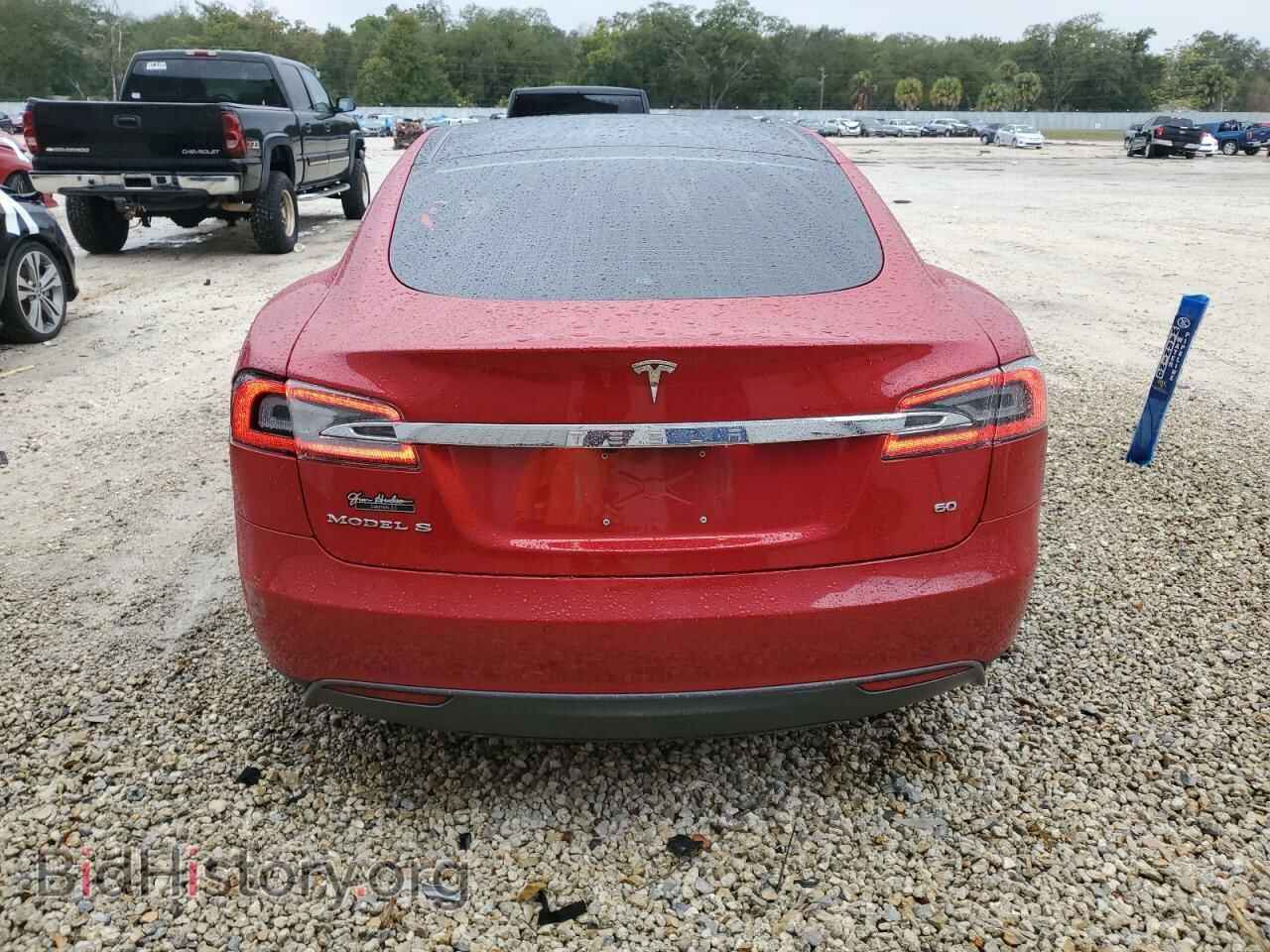 2014 TESLA MODEL S - VIN: 5YJSA1S15EFP36636 - Фото 6
