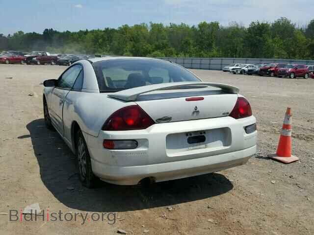 2002 MITSUBISHI ECLIPSE - VIN: 4A3AC44G82E036760 - Фото 3