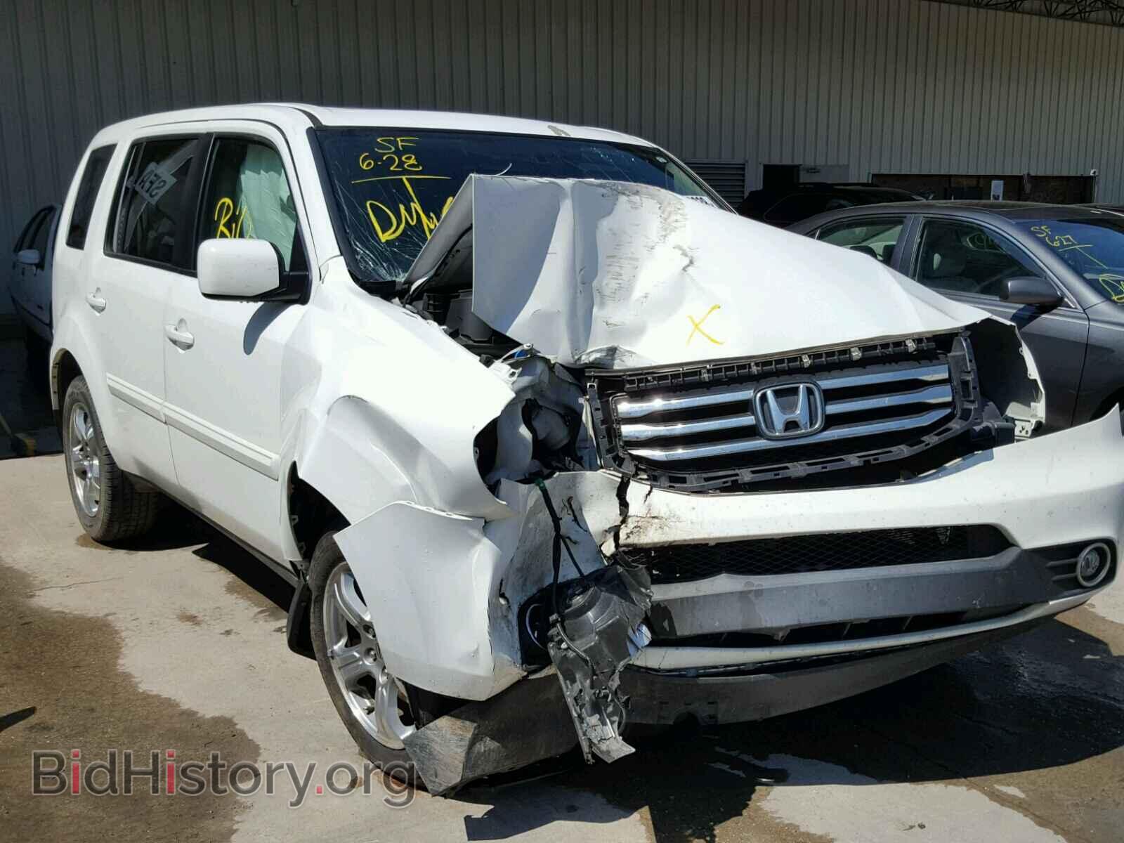 Фотография 5FNYF4H54DB055647 - HONDA PILOT 2013