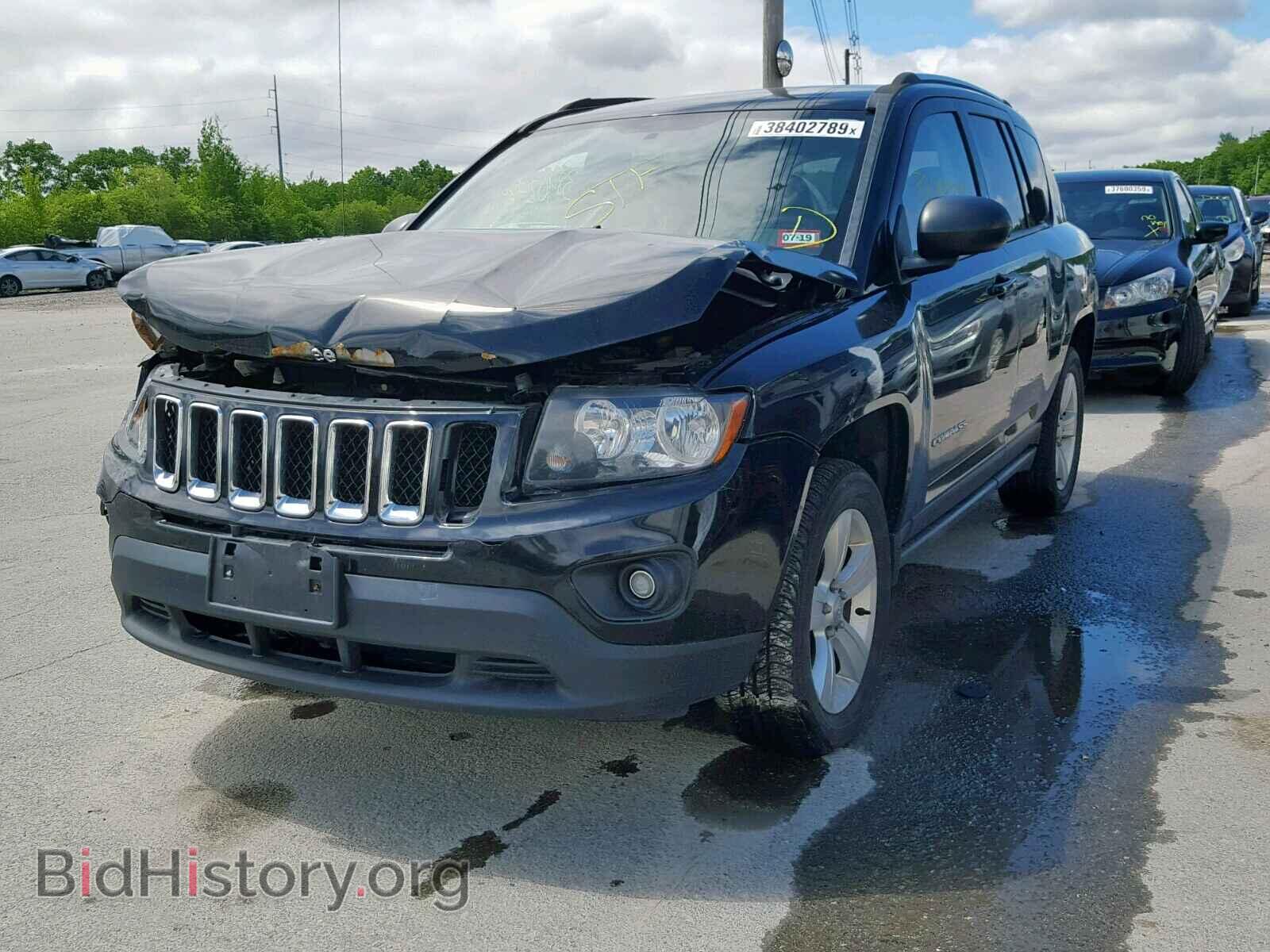 2014 JEEP COMPASS SP - VIN: 1C4NJDBB9ED684023 - Фото 2
