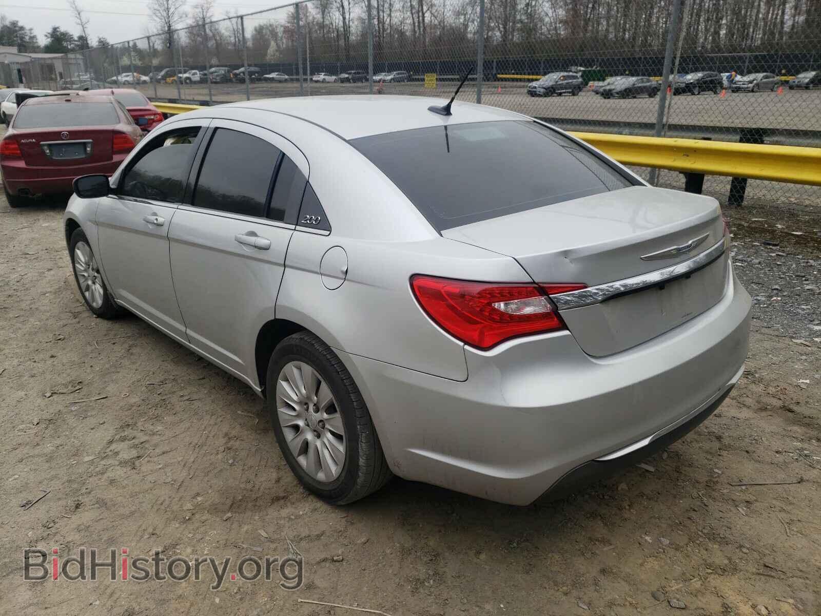 2012 CHRYSLER 200 - VIN: 1C3CCBABXCN320714 - Фото 3