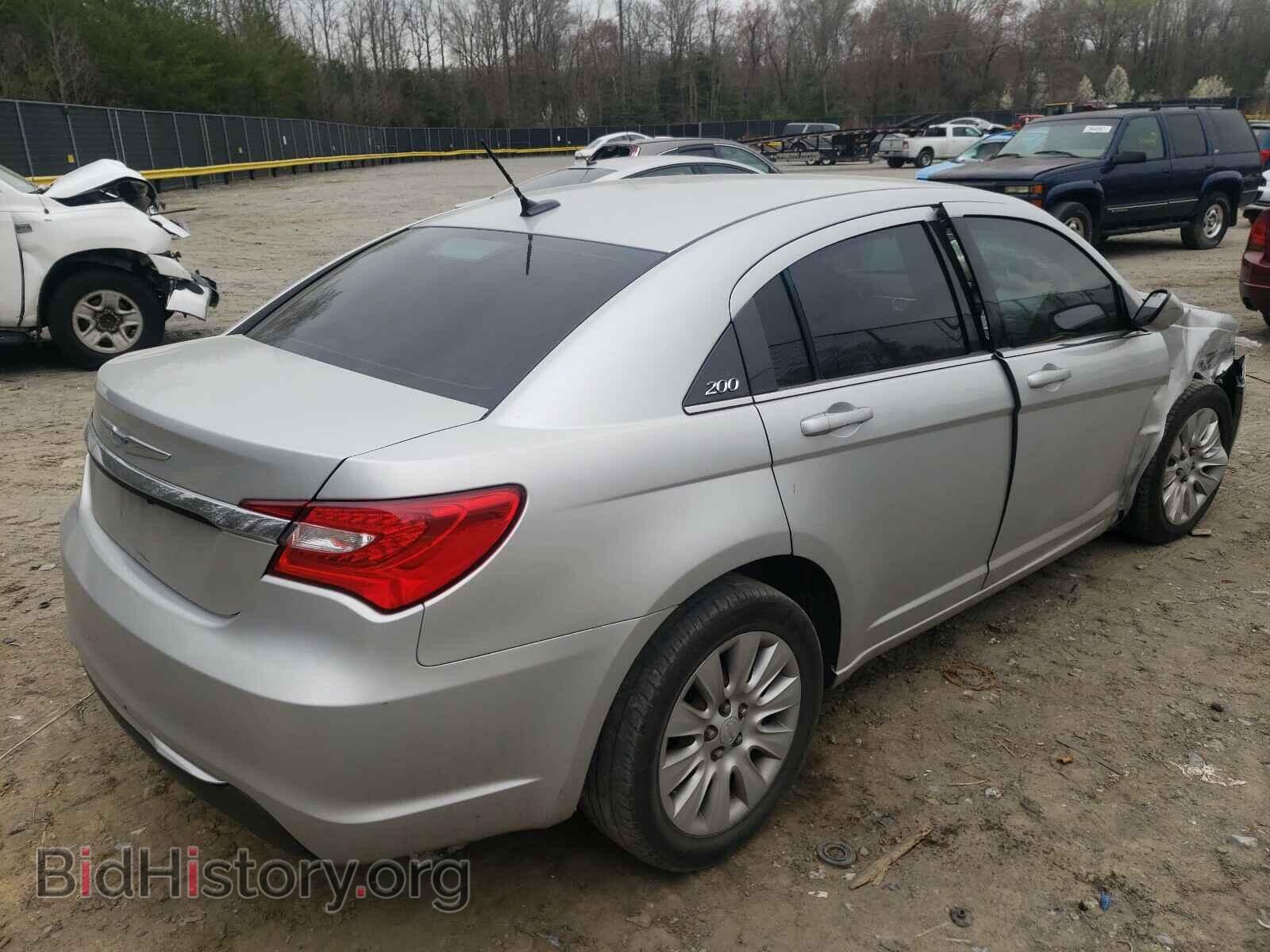 2012 CHRYSLER 200 - VIN: 1C3CCBABXCN320714 - Фото 4
