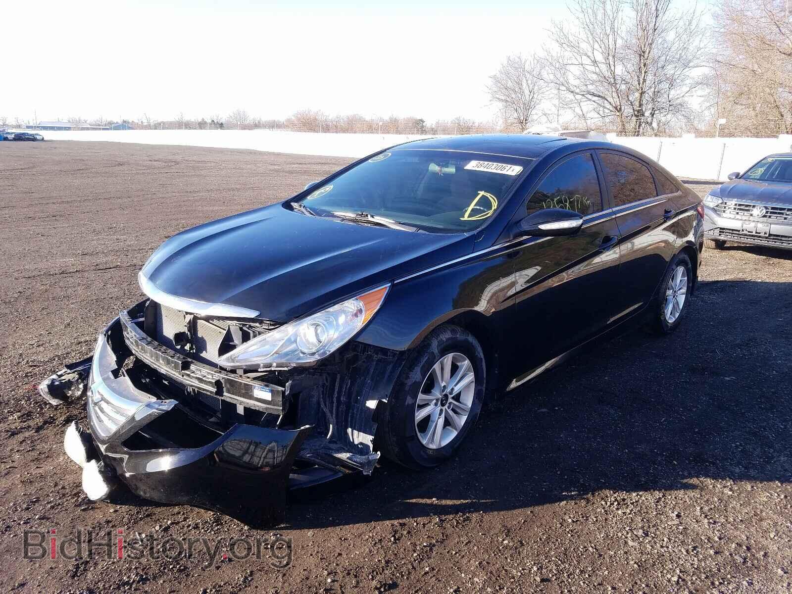 2014 HYUNDAI SONATA - VIN: 5NPEB4AC2EH867913 - Фото 2