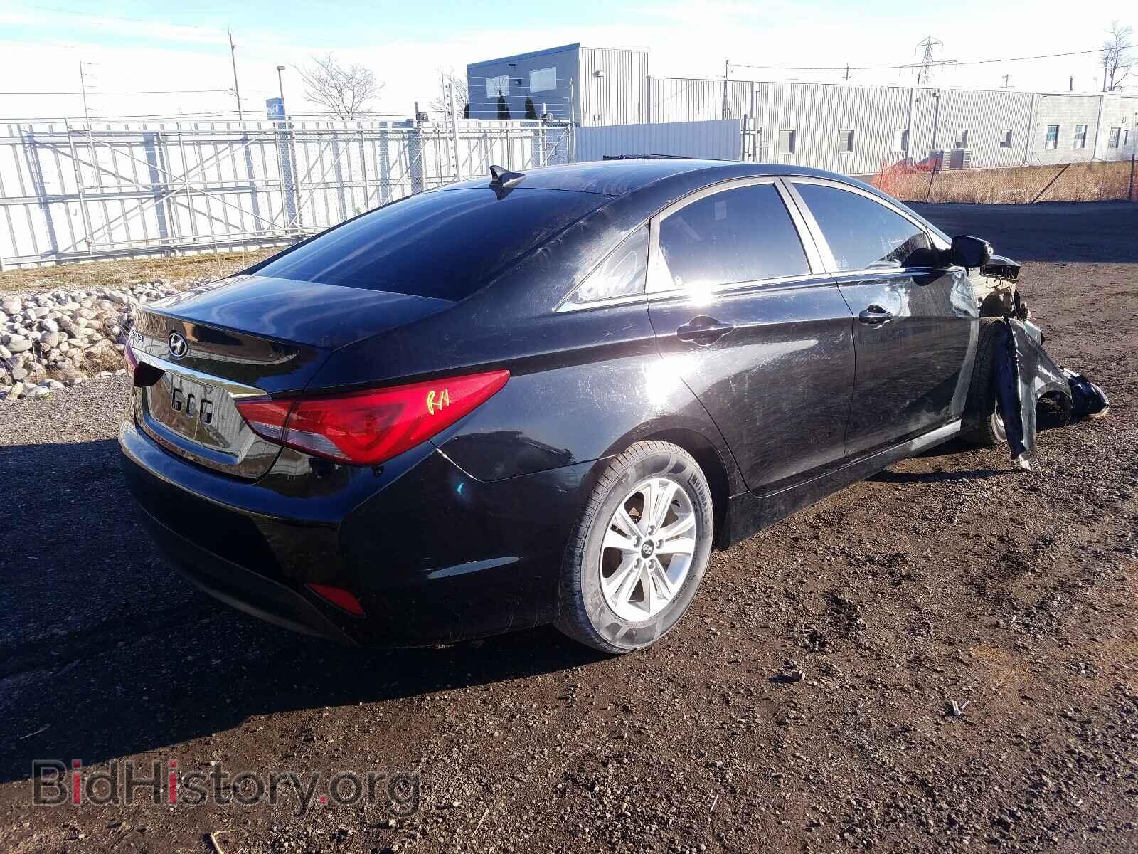 2014 HYUNDAI SONATA - VIN: 5NPEB4AC2EH867913 - Фото 4