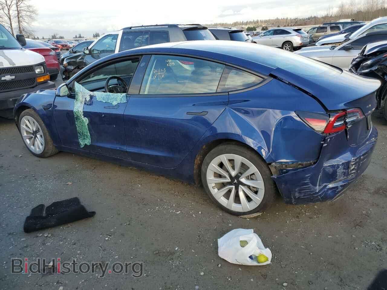 2022 TESLA MODEL 3 - VIN: 5YJ3E1EB2NF190472 - Photo 2