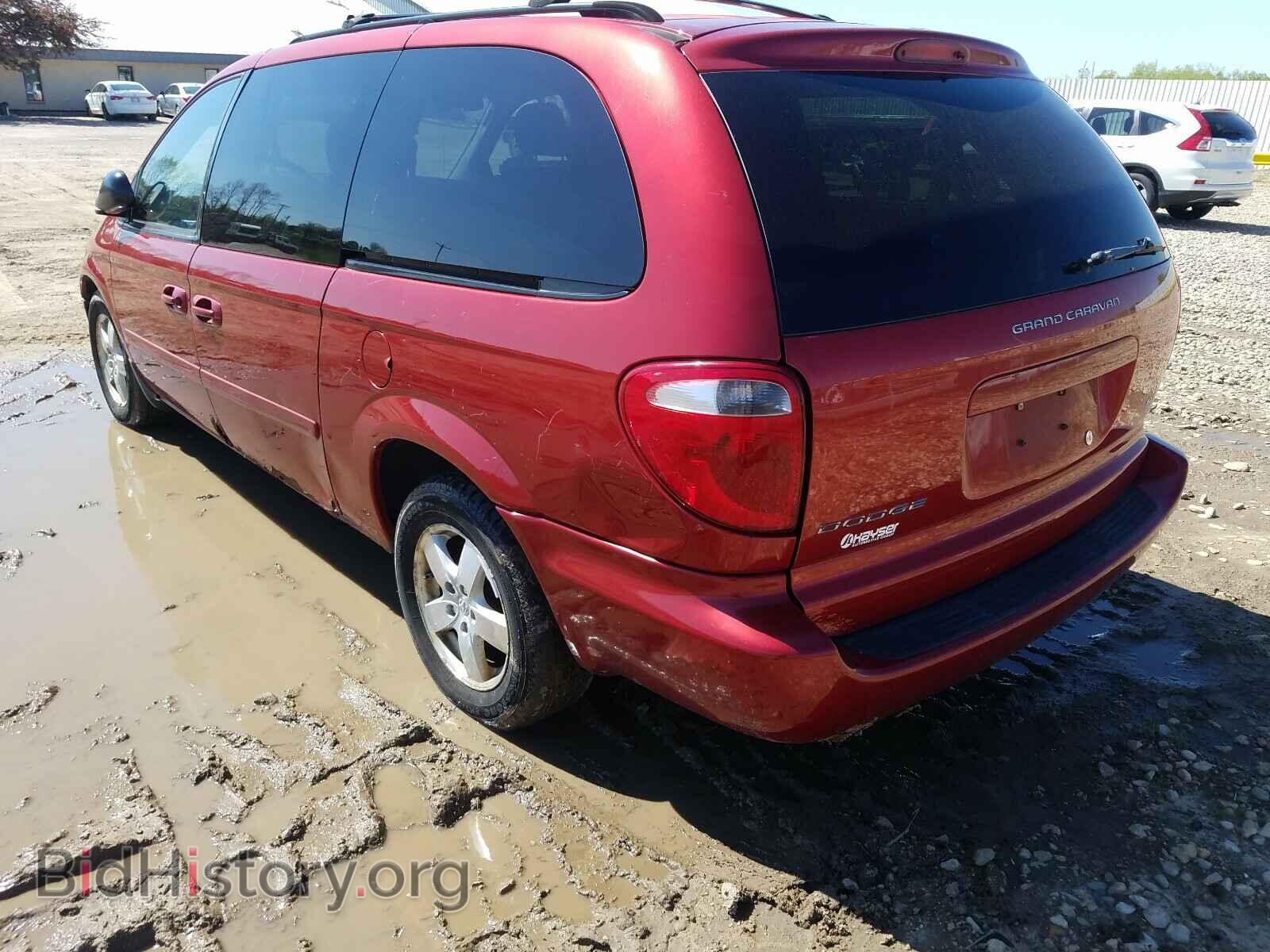 2007 DODGE CARAVAN - VIN: 2D4GP44L47R277453 - Фото 3