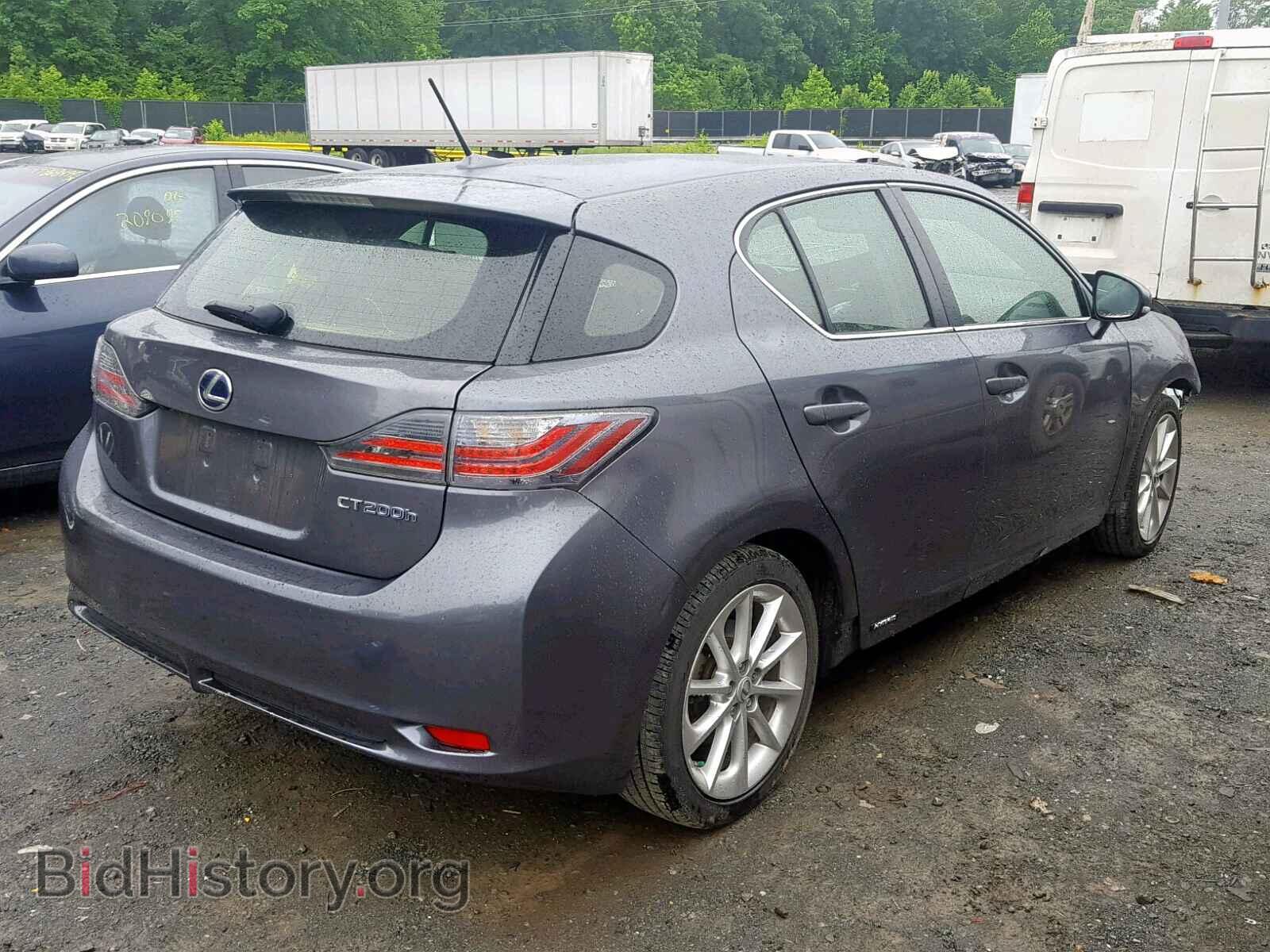 2013 LEXUS CT 200 - VIN: JTHKD5BH8D2171584 - Фото 4