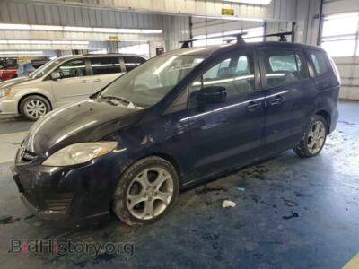 2010 Mazda 5, blue — VIN JM1CR2WL2A0377043, Copart