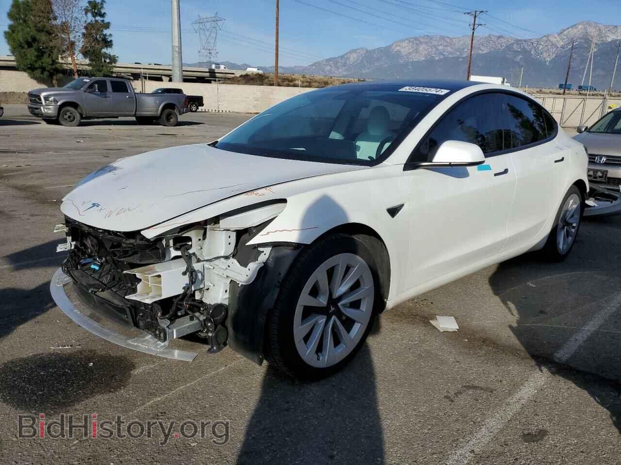 Photo 5YJ3E1EA4MF032155 - TESLA MODEL 3 2021