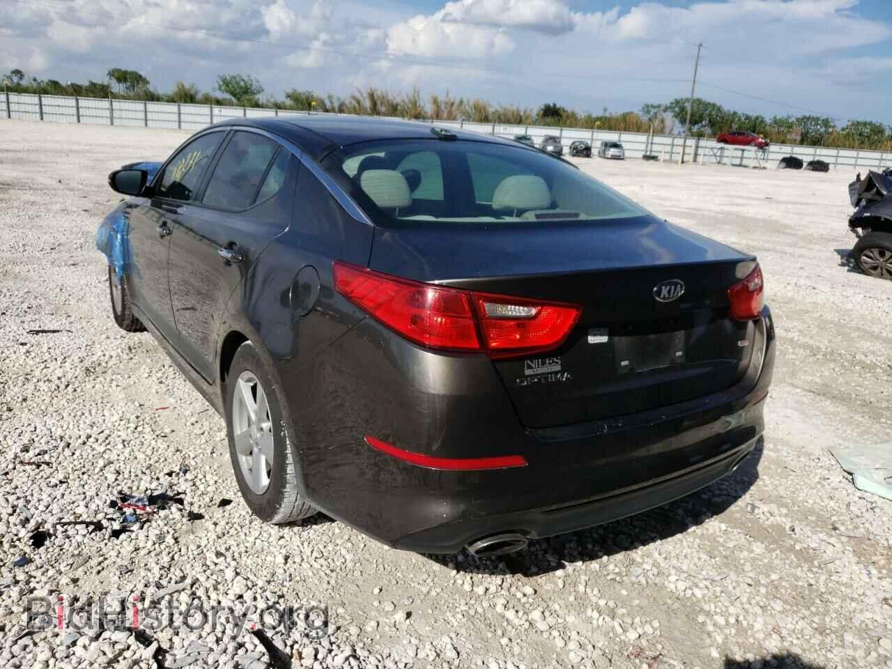 2014 KIA OPTIMA - VIN: 5XXGM4A76EG323724 - Фото 3