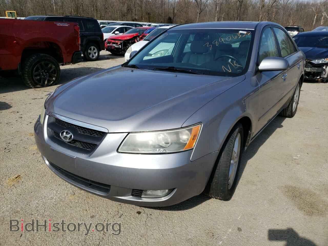 2006 HYUNDAI SONATA - VIN: 5NPEU46F16H112721 - Фото 2