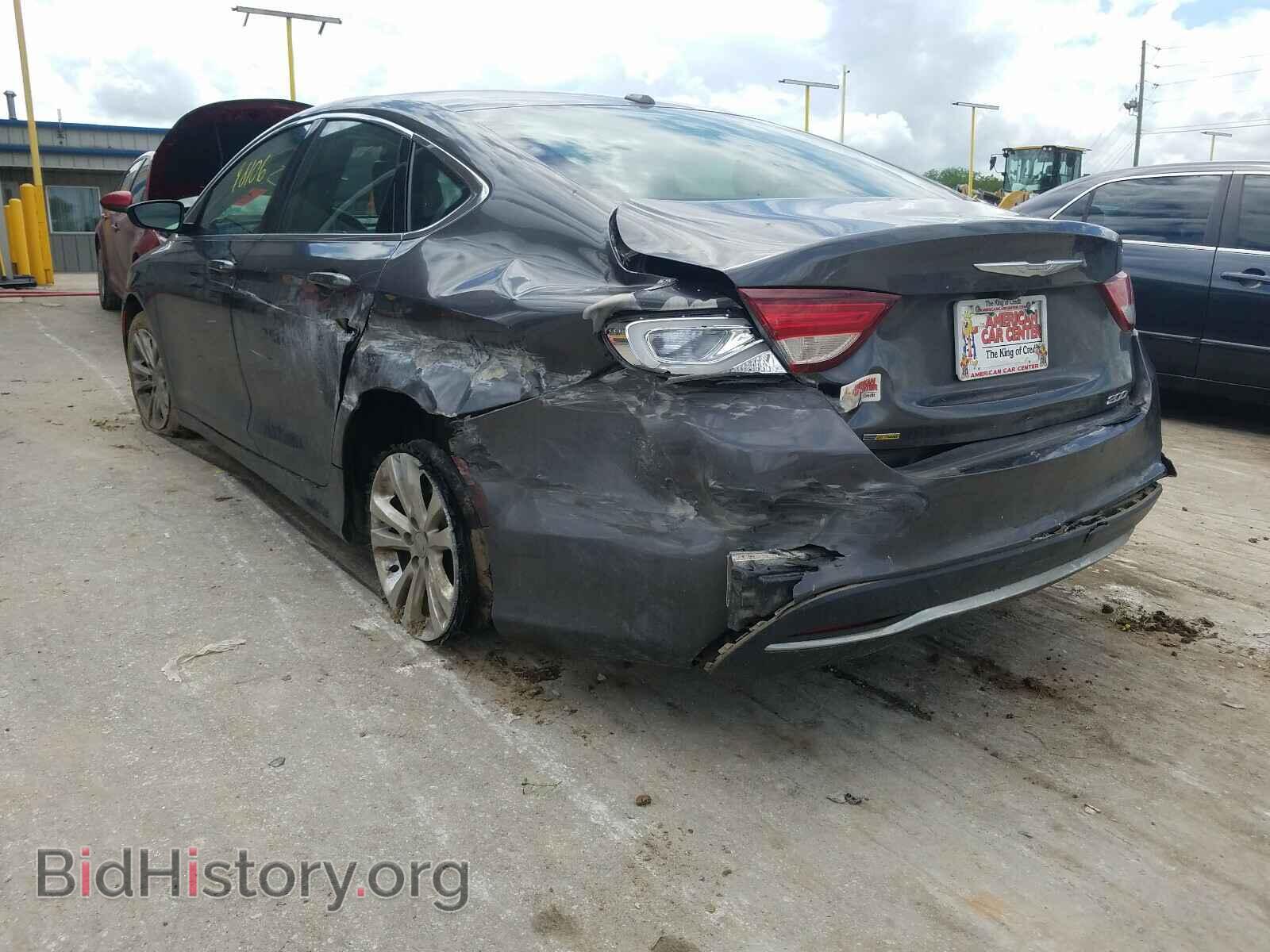 2015 CHRYSLER 200 - VIN: 1C3CCCAB6FN744899 - Фото 3