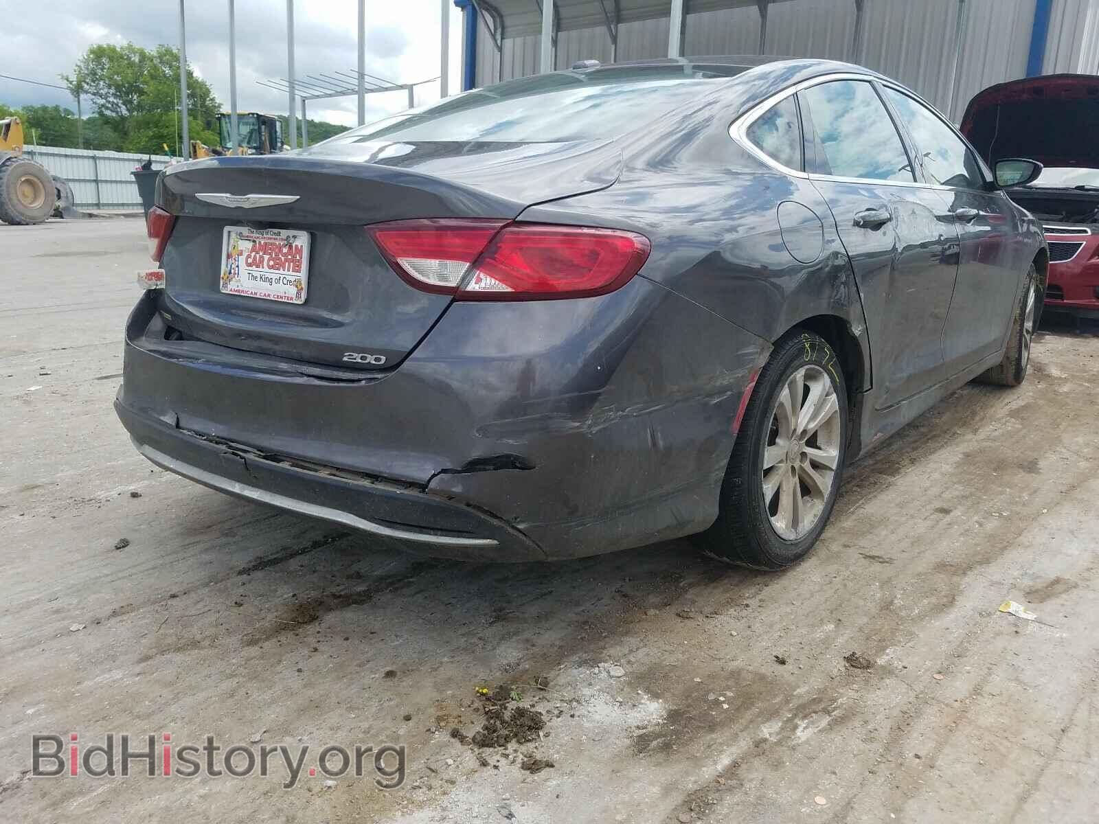 2015 CHRYSLER 200 - VIN: 1C3CCCAB6FN744899 - Фото 4