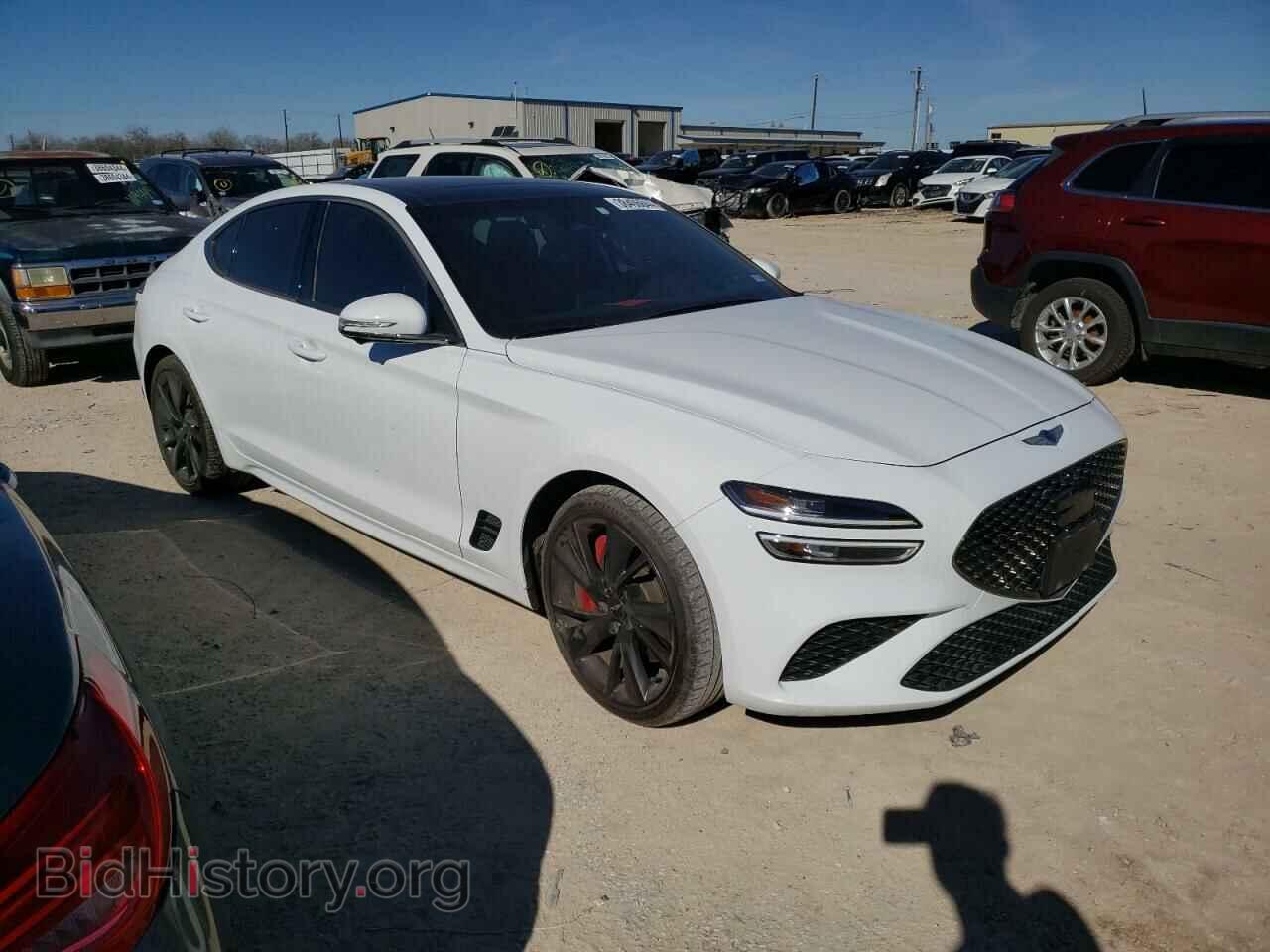 2022 GENESIS G70 BASE - VIN: KMTG54TE2NU098674 - Фото 4