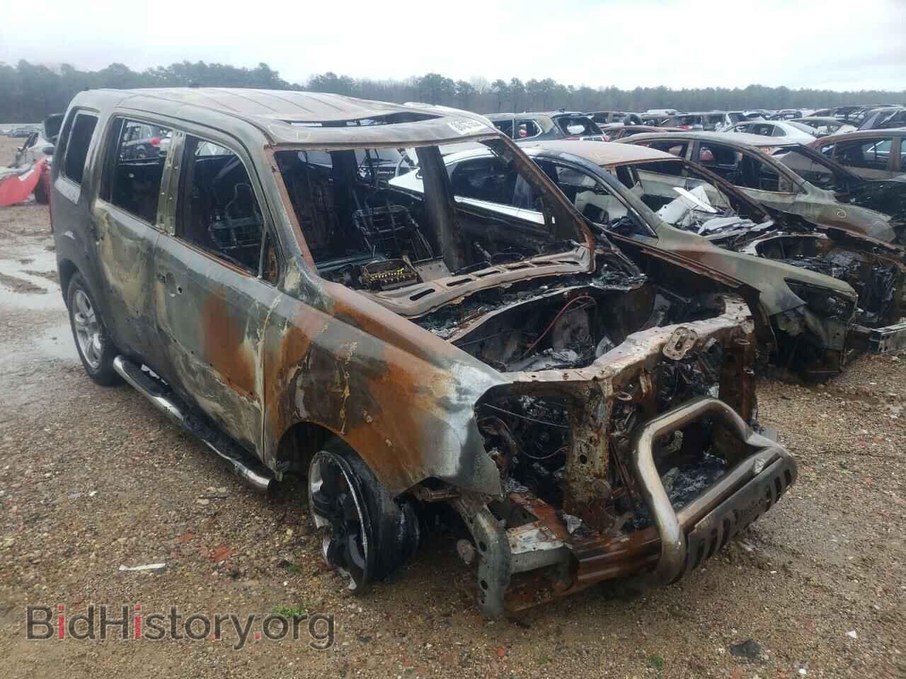 Photo 5FNYF4H50CB017458 - HONDA PILOT 2012