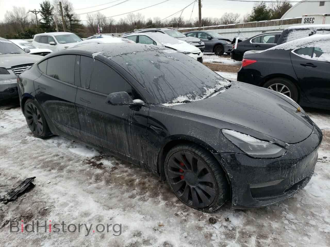 2021 TESLA MODEL 3 - VIN: 5YJ3E1EC8MF947897 - Фото 4