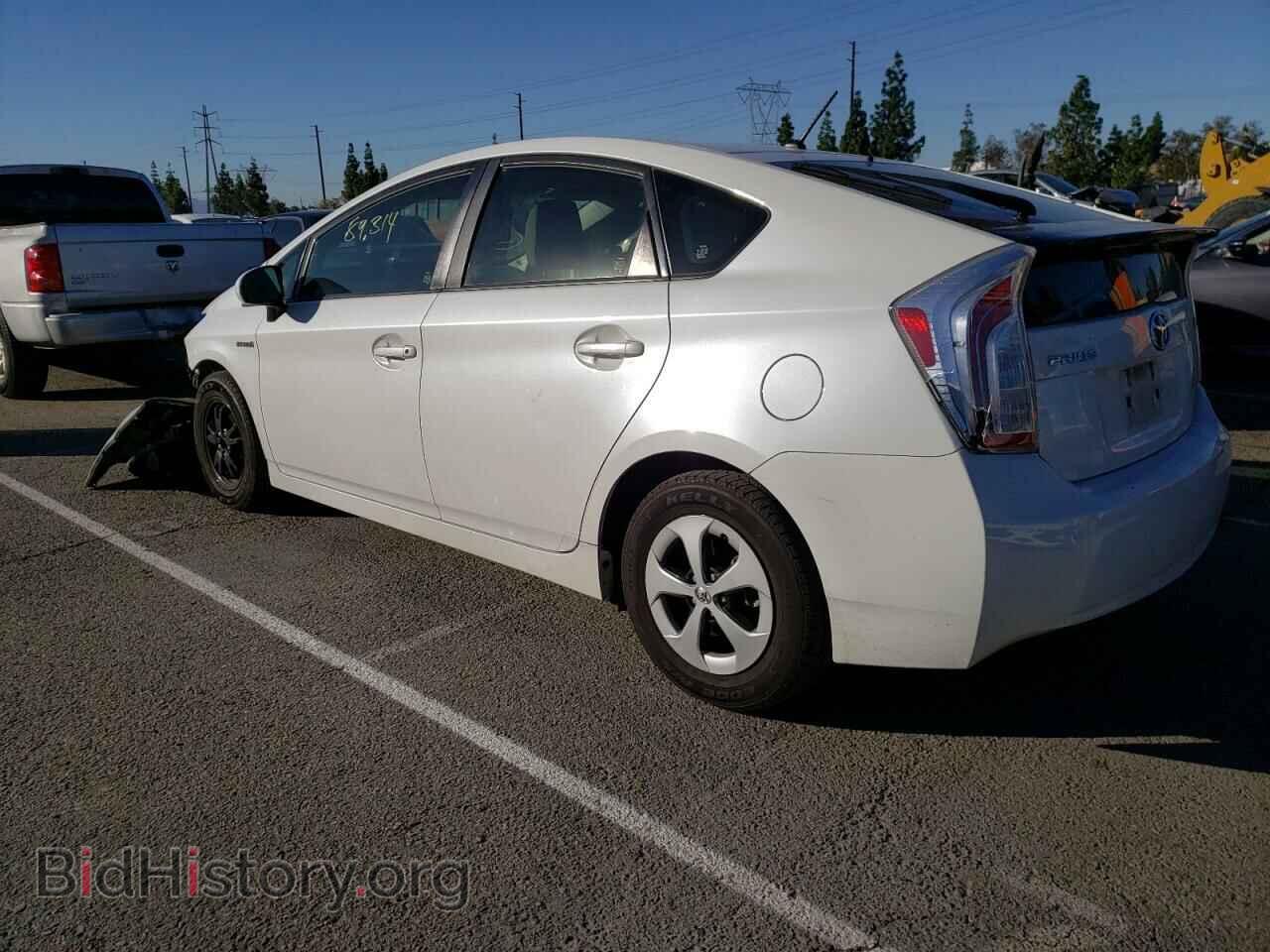 2012 TOYOTA PRIUS - VIN: JTDKN3DU4C5520489 - Фото 2