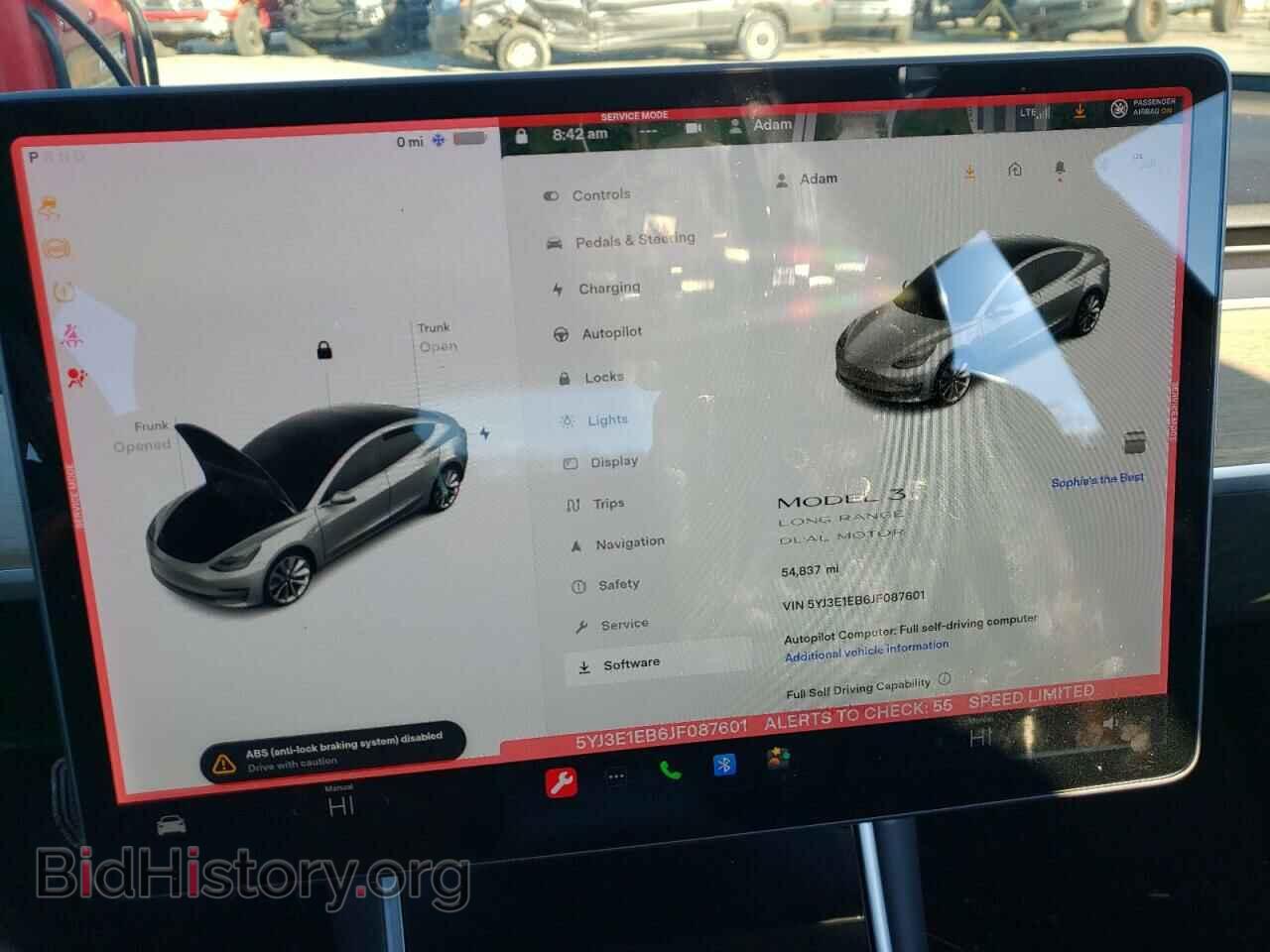 2018 TESLA MODEL 3 - VIN: 5YJ3E1EB6JF087601 - Photo 9