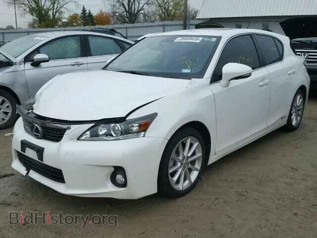 2012 LEXUS CT 200 - VIN: JTHKD5BH2C2103733 - Фото 2