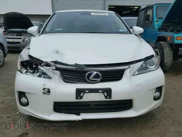 2012 LEXUS CT 200 - VIN: JTHKD5BH2C2103733 - Фото 9