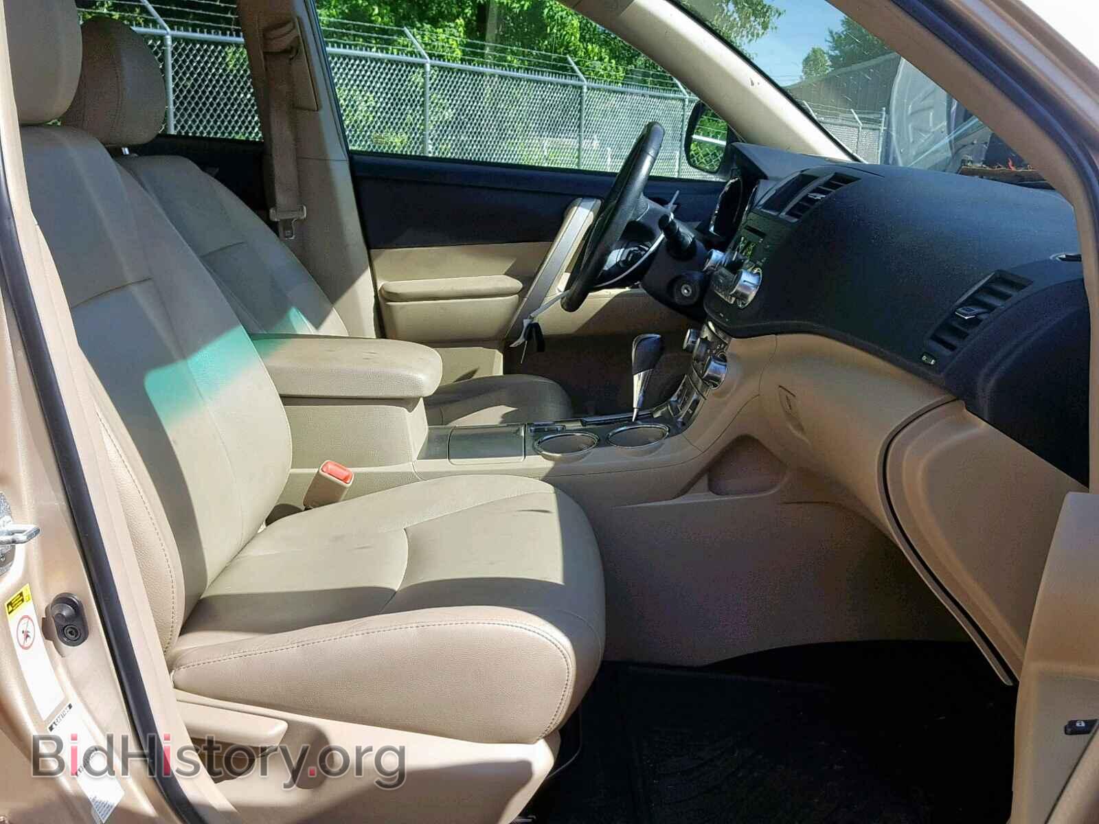 2012 TOYOTA HIGHLANDER - VIN: 5TDBK3EH5CS105704 - Фото 5