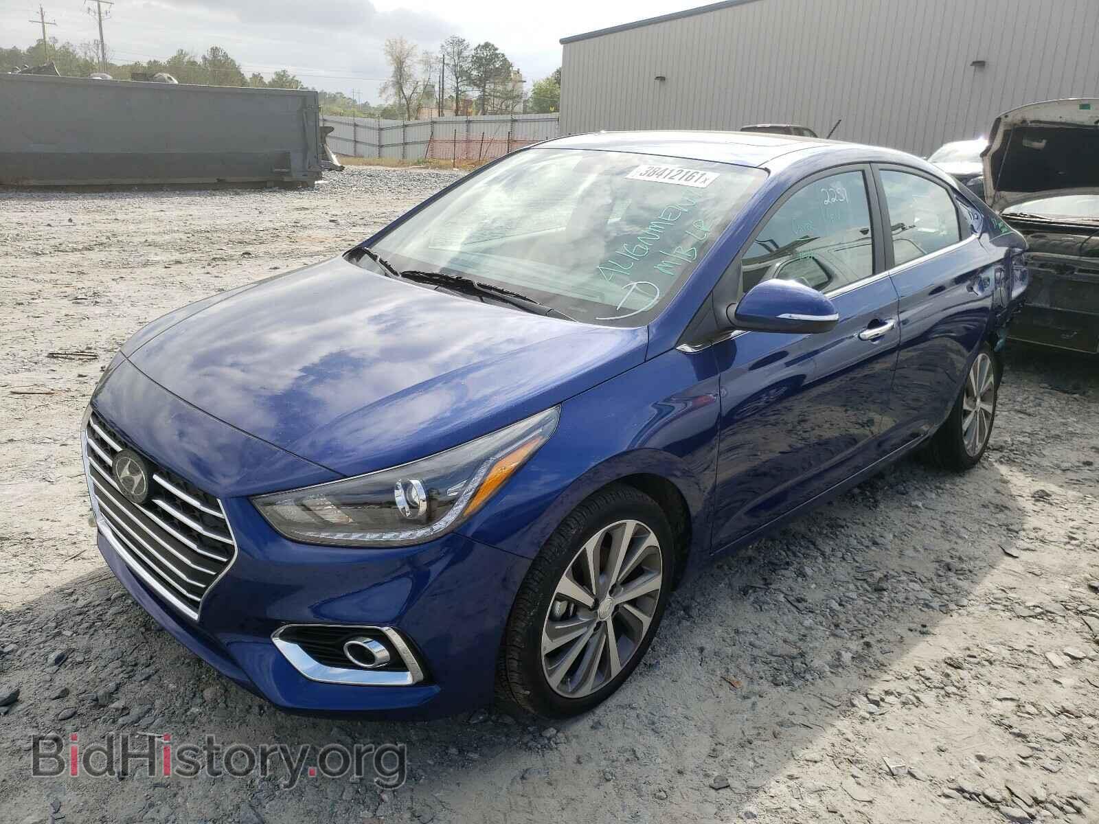 2021 HYUNDAI ACCENT - VIN: 3KPC34A64ME135297 - Фото 2