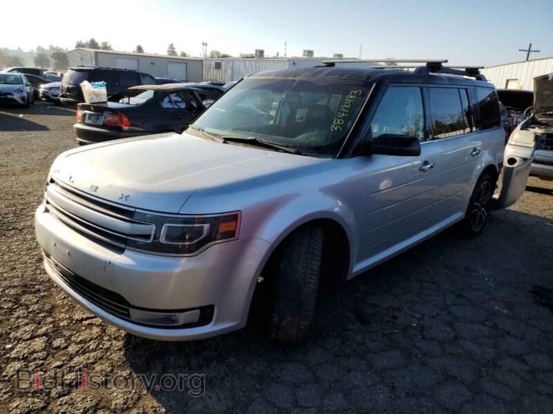 2014 Ford FLEX Flex Limit (VIN 2FMGK5D89EBD45177) — фото 1 из 13, Copart, повреждение: задняя часть