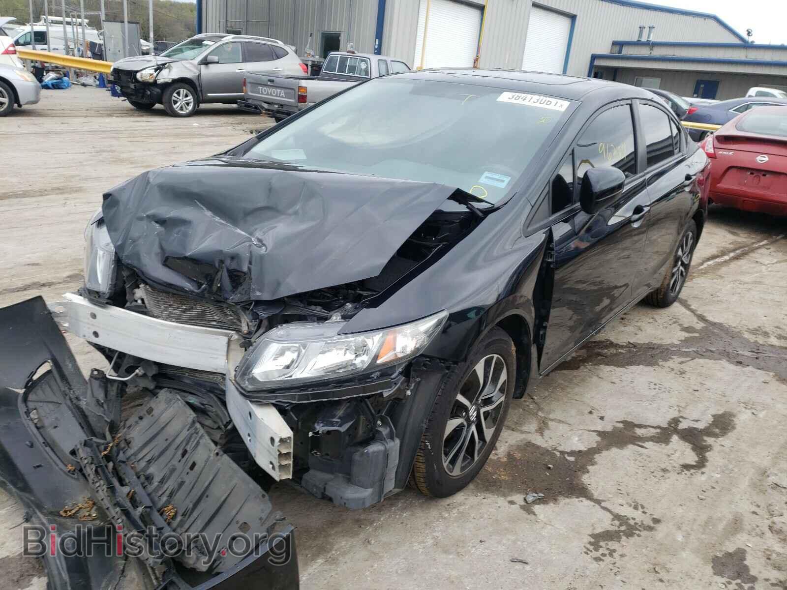2015 HONDA CIVIC - VIN: 19XFB2F81FE109905 - Фото 2