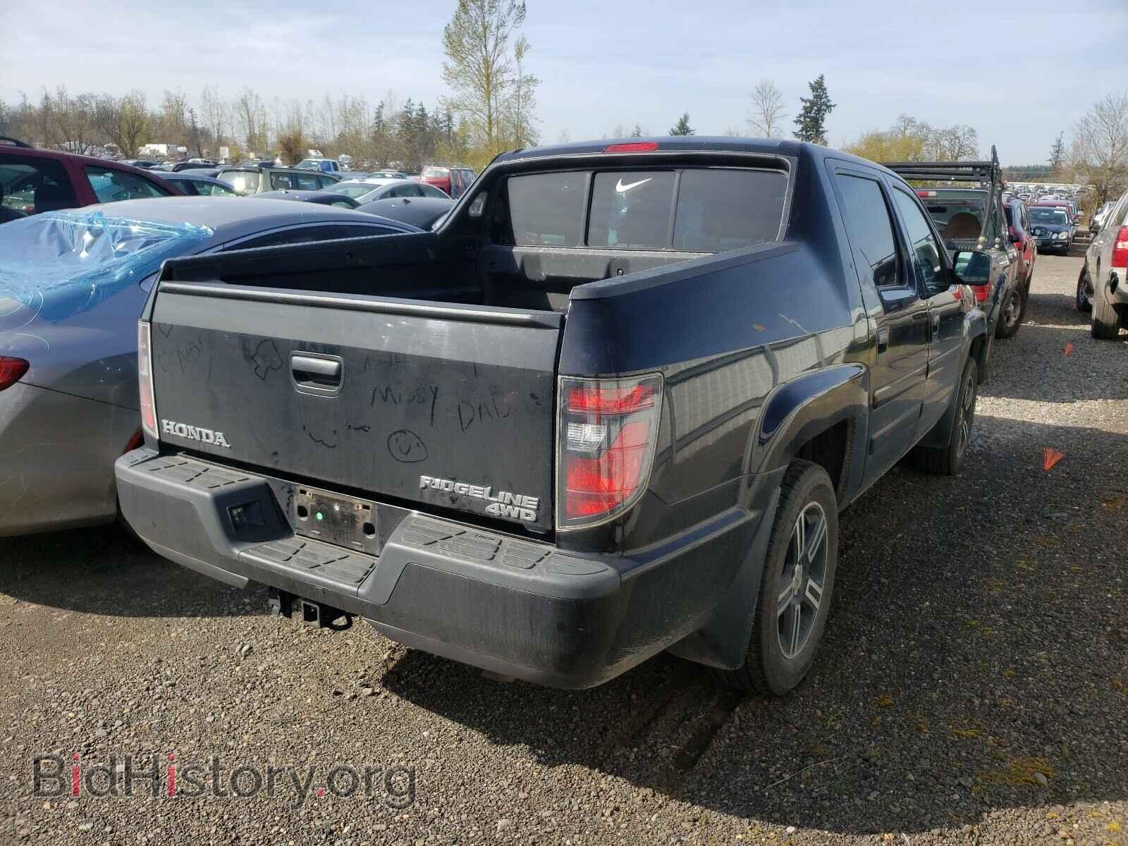 2012 HONDA RIDGELINE - VIN: 5FPYK1F73CB451069 - Фото 4