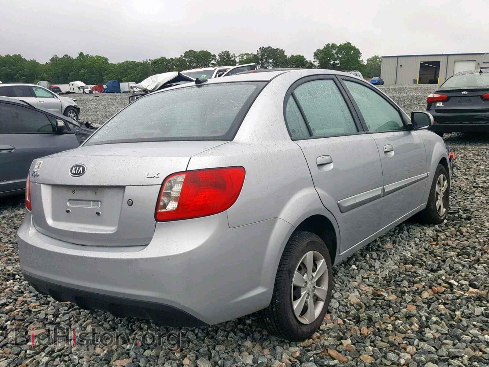 2011 KIA RIO BASE - VIN: KNADH4A32B6940887 - Фото 4