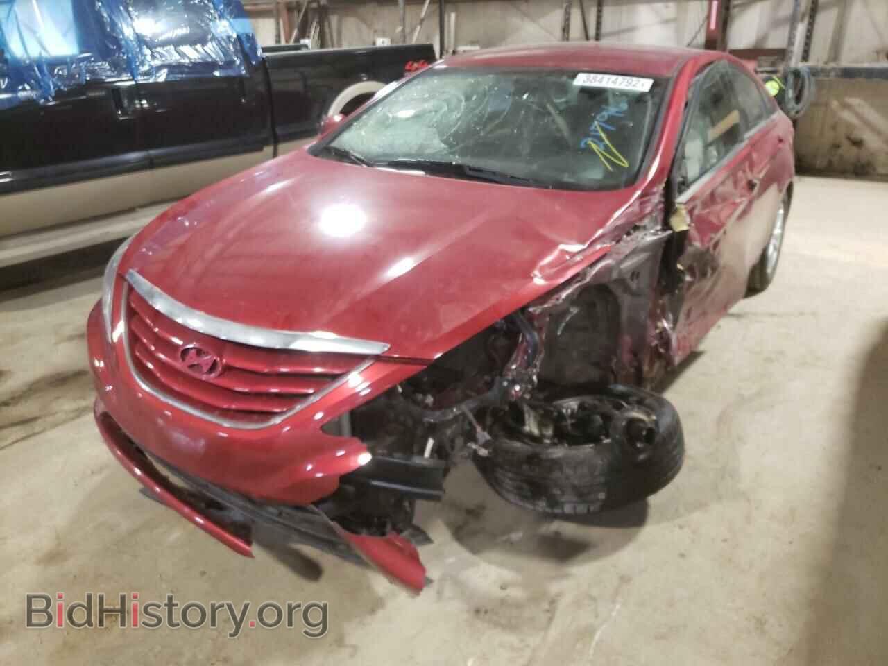 2014 HYUNDAI SONATA - VIN: 5NPEB4AC9EH841728 - Фото 2