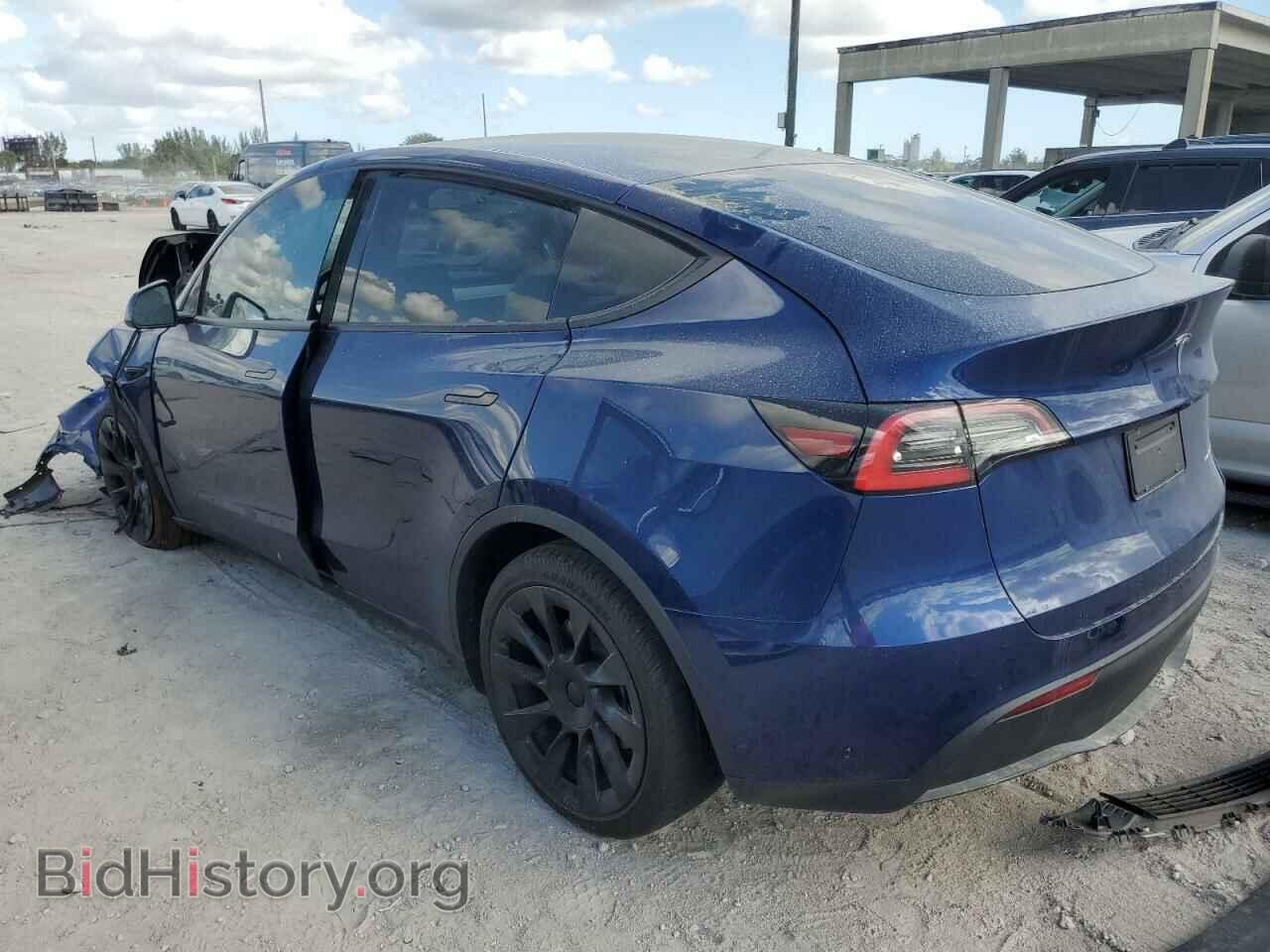 2021 TESLA MODEL Y - VIN: 5YJYGDEE7MF085422 - Фото 2