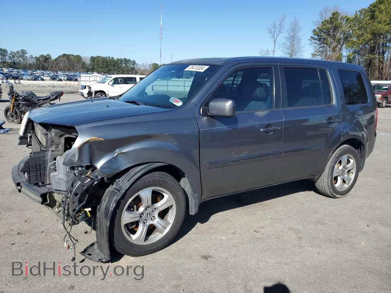 Photo 5FNYF3H59CB034866 - HONDA PILOT 2012