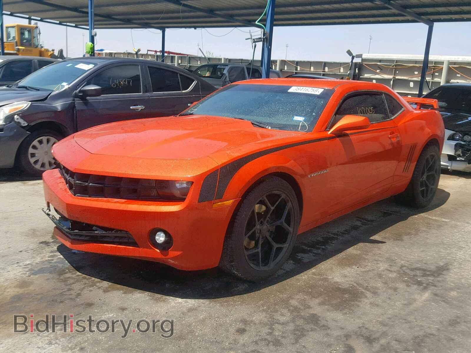 2012 CHEVROLET CAMARO - VIN: 2G1FA1E34C9210930 - Фото 2