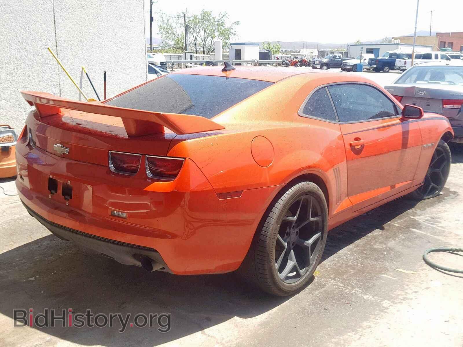 2012 CHEVROLET CAMARO - VIN: 2G1FA1E34C9210930 - Фото 4